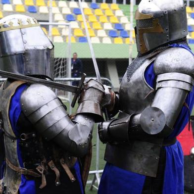  PORTO ALEGHRE,RS,BRASIL.2018-08-11.Feira Mediaeval no Sesc com aperentações, musicais,teatro e dança.(RONALDO BERNMARDI/AGENCIA RBS).