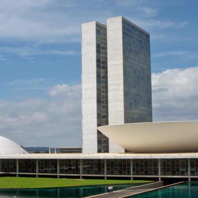 Fachada do prédio do Congresso Nacional, que reúne o Senado e Câmara dos Deputados em Brasília.