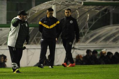 CAXIAS DO SUL, RS, BRASIL, 11/08/2018 - Juventude x Figueirense se enfrentam as 19 horas, no Estádio Alfredo Jaconi, em Caxias do Sul. Jogo válido pela 2ª rodada do Campeonato Brasileiro da Série B.