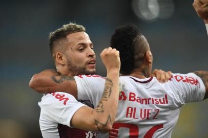  PORTO ALEGRE, RS, BRASIL, 13-08-2018. Inter enfrenta o Fluminense no MaracanãPartida é válida pela 18ª rodada do Brasileirão. (RICARDO DUARTE/INTER)