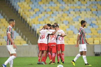  PORTO ALEGRE, RS, BRASIL, 13-08-2018. Inter enfrenta o Fluminense no MaracanãPartida é válida pela 18ª rodada do Brasileirão. (RICARDO DUARTE/INTER)