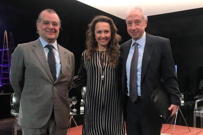 Revista Voto em São Paulo. Na foto: Gustavo Franco, Karim Miskulin e Persio Arida