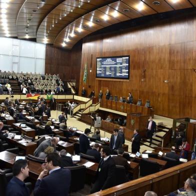 Votação do Plano Integrado de Segurança Pública na Assembleia Legislativa. Foto: Vinícius Reis/Divulgação