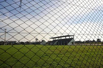  CAXIAS DO SUL, RS, BRASIL, 14/08/2018Campo municipal: Prefeitura determina que campanhas políticas podem ser feitas apenas no campo municipal no parque cinquentenário