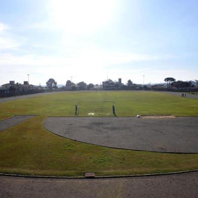  CAXIAS DO SUL, RS, BRASIL, 14/08/2018Campo municipal: Prefeitura determina que campanhas políticas podem ser feitas apenas no campo municipal no parque cinquentenário