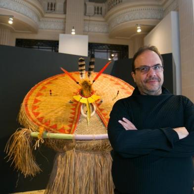  PORTO ALEGRE, RS, BRASIL, 14-08-2018. Abertura da exposição Etnos ¿ faces da diversidade, com curadoria de Marcello Dantas (FOTO) ,  no Santander Cultural.  (FOTO ANDRÉA GRAIZ/AGÊNCIA RBS)