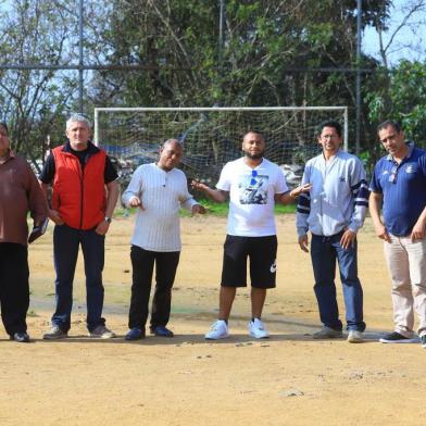  PORTO ALEGRE, RS, BRASIL, 14/082018: A Prefeitura perdeu os recursos provenientes de emenda parlamentar federal, no valor de R$ 340 mil, para a construção de quadra poliesportiva, com iluminação, no Campo do Vermelhão, na Vila Maria da ConceiçãoIndexador: ISADORA NEUMANN