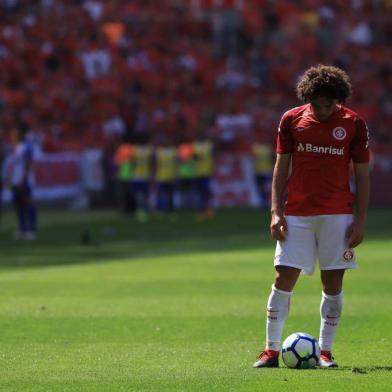  PORTO ALEGRE, RS, BRASIL, 19-08-2018. Inter enfrenta o Paraná no Beira-Rio pelo Campeonato Brasileiro. (CARLOS MACEDO/AGÊNCIA RBS)