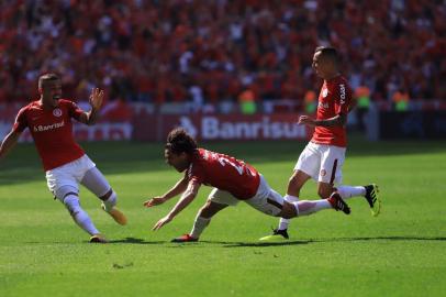  PORTO ALEGRE, RS, BRASIL, 19-08-2018. Inter enfrenta o Paraná no Beira-Rio pelo Campeonato Brasileiro. (CARLOS MACEDO/AGÊNCIA RBS)