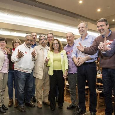 Lançamento candidatura de Pepe Vargas (PT) a deputado estadual, com a presença do candidato ao governo Miguel Rossetto