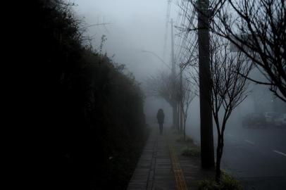  GRAMADO, RS, BRASIL, 20/08/2018. Ambiental de clima em Gramado, na Serra Gaúcha. (Diogo Sallaberry/Agência RBS)