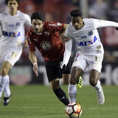 Independiente x Santos, em Avellaneda, pelo jogo de ida das oitavas de final da Libertadores 2018