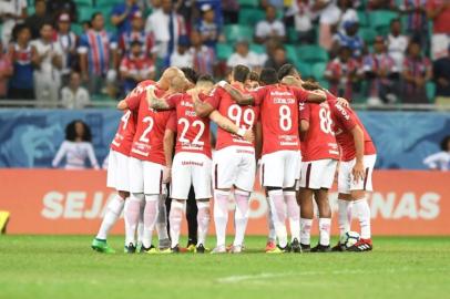  SALVADOR, BA, BRASIL, 22-08-2018. Inter enfrenta o Bahia pela 20º Rodada do Brasileirão. (RICARDO DUARTE/INTER)