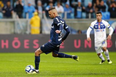  PORTO ALEGRE, RS, BRASIL, 22-08-2018. Grêmio joga contra o Cruzeiro na Arena pelo Campeonato Brasileiro. (FÉLIX ZUCCO/AGÊNCIA RBS)