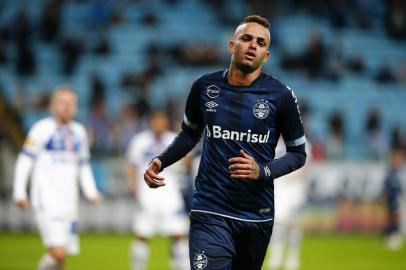  PORTO ALEGRE, RS, BRASIL, 22-08-2018. Grêmio joga contra o Cruzeiro na Arena pelo Campeonato Brasileiro. (FÉLIX ZUCCO/AGÊNCIA RBS)