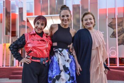 Gramado - RS 18/08/2018 - 46 Festival de Cinema de Gramado - Atrizes Margarita Irún, Ana Ivanova e Ana Brun do filme Las Herederas - Foto: Fabio Winter / Pressphoto