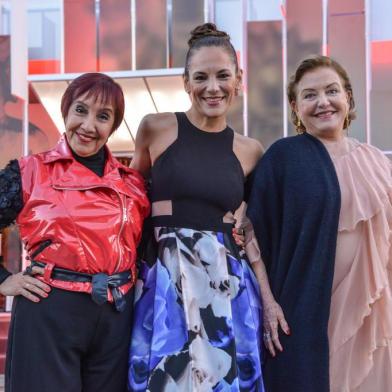 Gramado - RS 18/08/2018 - 46 Festival de Cinema de Gramado - Atrizes Margarita Irún, Ana Ivanova e Ana Brun do filme Las Herederas - Foto: Fabio Winter / Pressphoto