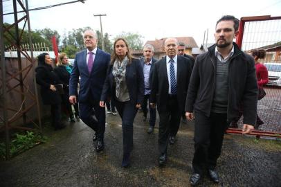  PORTO ALEGRE, RS, BRASIL, 24.08.2018. Programa brasileiro de reassentamento solidário de refugiados. Ministros Eliseu Padilha e Alberto Beltrame visitarão locais no RS que receberão imigrantes venezuelanos nos próximos dias.