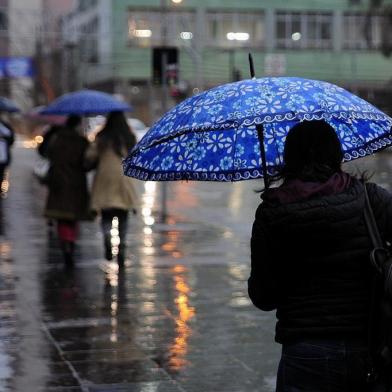  CAXIAS DO SUL, RS, BRASIL, 24/08/2018 - Ambiental chuva. (Marcelo Casagrande/Agência RBS)