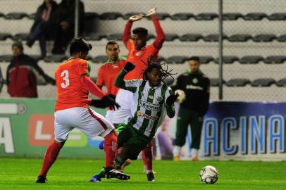  CAXIAS DO SUL, RS, BRASIL, 25/08/2018. Juventude x Boa Esporte-MG, jogo válido p ela 23ª rodada da Série B do Campeonato Brasileiro e realizado no estádio Alfredo Jaconi. (Porthus Junior/Agncia RBS)