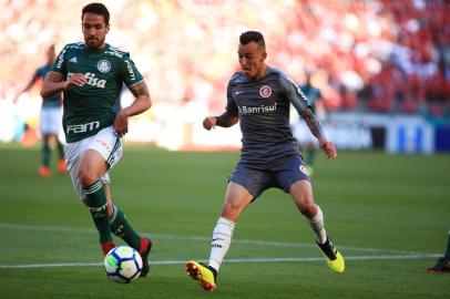  PORTO ALEGRE, RS, BRASIL, 26/08/2018 - Inter x Palmeiras. Jogo válido pela 21º rodada do Brasleirão e acontece no estádio Beira-Rio. (FOTOGRAFO: JEFFERSON BOTEGA / AGENCIA RBS)Indexador: Anderson Fetter