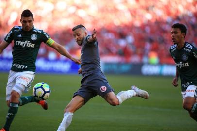  PORTO ALEGRE, RS, BRASIL, 26/08/2018 - Inter x Palmeiras. Jogo válido pela 21º rodada do Brasleirão e acontece no estádio Beira-Rio. (FOTOGRAFO: JEFFERSON BOTEGA / AGENCIA RBS)Indexador: Anderson Fetter