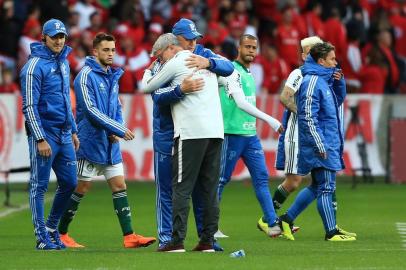  PORTO ALEGRE, RS, BRASIL, 26/08/2018 - Inter x Palmeiras. Jogo válido pela 21º rodada do Brasleirão e acontece no estádio Beira-Rio. (FOTOGRAFO: JEFFERSON BOTEGA / AGENCIA RBS)Indexador: Anderson Fetter