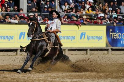  ESTEIO, RS, BRASIL, 26-08-2018: Freio de Ouro 2018 teve como campeão na categoria de machos o cavalo de número 76, JA Libertador, primeiro Bi-Campeão da competição (FOTO FÉLIX ZUCCO/AGÊNCIA RBS, Editoria SuaVida).