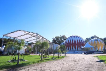   ESTEIO, RS, BRASIL, 24/08/2018: Preparativos para o primeiro final de semana da Expointer 2018