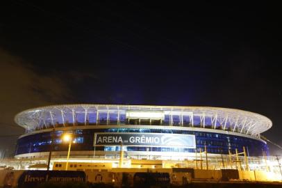 Ensaio na Arena do Grêmio