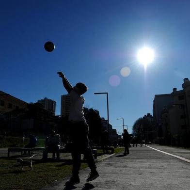  CAXIAS DO SUL, RS, BRASIL, 26/08/2018Praça das feiras. (Lucas Amorelli/Agência RBS)