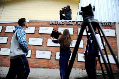  CAXIAS DO SUL, RS, BRASIL, 24/08/2018Matéria a Serra precisa: O foco desta primeira reportagem é a educação. A escola se destaca pela boa estrutura (ar condicionado, wi fi e festival de cinema amador). A ideia é mostrar o bom exemplo a ser seguido pelos próximos gestores