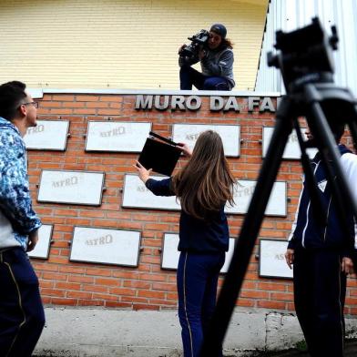  CAXIAS DO SUL, RS, BRASIL, 24/08/2018Matéria a Serra precisa: O foco desta primeira reportagem é a educação. A escola se destaca pela boa estrutura (ar condicionado, wi fi e festival de cinema amador). A ideia é mostrar o bom exemplo a ser seguido pelos próximos gestores