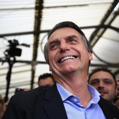  ESTEIO, RS, BRASIL - 29/08/2018 - Candidato do PSL para a Presidência da República, Jair Bolsonaro esteve na Expointer nesta quarta-feira (29). (ANSELMO CUNHA/ESPECIAL)