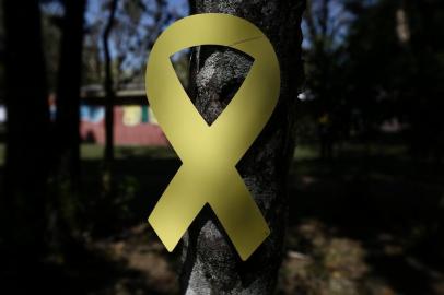  PORTO ALEGRE, RS, BRASIL 10/09/2016 - Setembro Amarelo. Campanha de prevenção do suicídio.  (FOTO: CARLOS MACEDO/AGÊNCIA RBS).