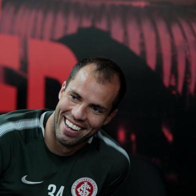  PORTO ALEGRE, RS, BRASIL, 31/08/2018 - Entrevista do goleiro Marcelo Lomba. (FOTOGRAFO: FERNANDO GOMES / AGENCIA RBS)