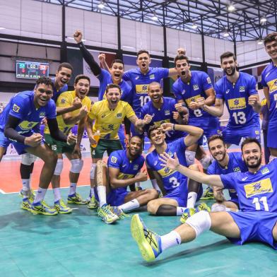 Seleção de novos de vôlei