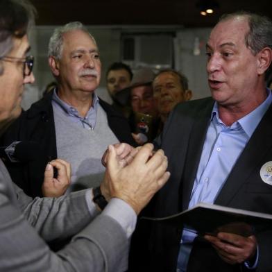  ESTEIO, RS, BRASIL, 31-08-2018. Ciro Gomes, candidato a presidente da republica, visita a Expointer. (ANSELMO CUNHA/ESPECIAL)