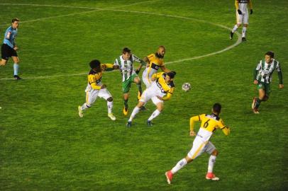  CAXIAS DO SUL, RS, BRASIL 05/06/2018. Juventude x Criciúma, jogo válido pela 25ª rodada da série B do Campeonato Brasileiro e realizado no estádio Alfredo Jaconi. (Lucas Amorelli/Agência RBS)