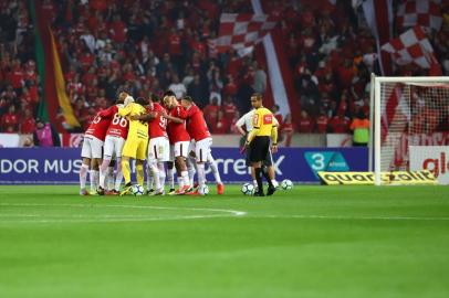  PORTO ALEGRE, RS, BRASIL, 05-09-2018. Inter enfrenta o Flamengo no Beira-Rio pelo Campeonato Brasileiro. (CARLOS MACEDO/AGÊNCIA RBS)Indexador: Carlos Macedo