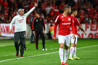  PORTO ALEGRE, RS, BRASIL, 05-09-2018. Inter enfrenta o Flamengo no Beira-Rio pelo Campeonato Brasileiro. (CARLOS MACEDO/AGÊNCIA RBS)Indexador: Carlos Macedo