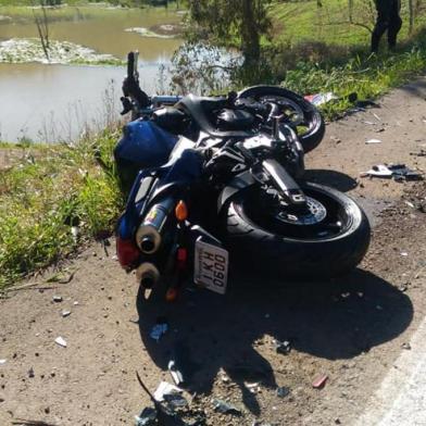 Motociclista morre em acidente em Ipê. Vítima seria Adelar Ferreira Ramos, 55, de Vacaria. 