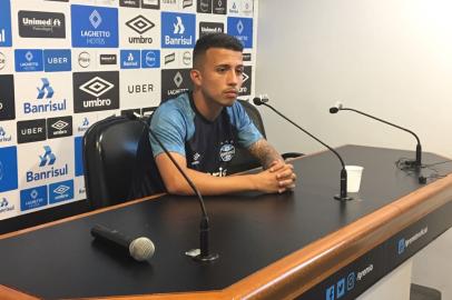 Matheus Henrique, Grêmio, Futebol, CT Luiz Carvalho