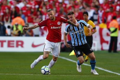  PORTO ALEGRE, RS, BRASIL, 09-09-2018 - GreNal de número 417 válido pelo campeonato brasileiro série A (FÉLIX ZUCCO/AGÊNCIA RBS)