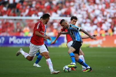  PORTO ALEGRE, RS, BRASIL, 09-09-2018 - GreNal de número 417 válido pelo campeonato brasileiro série A no Beira-Rio (JEFFERSON BOTEGA/AGÊNCIA RBS)Indexador: Jeff Botega