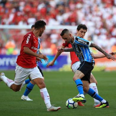  PORTO ALEGRE, RS, BRASIL, 09-09-2018 - GreNal de número 417 válido pelo campeonato brasileiro série A no Beira-Rio (JEFFERSON BOTEGA/AGÊNCIA RBS)Indexador: Jeff Botega