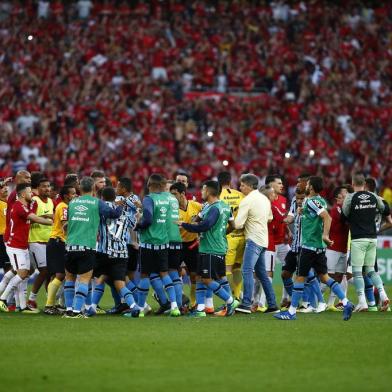 PORTO ALEGRE, RS, BRASIL, 09-09-2018 - Inter e Grêmio jogam o Gre-Nal 417 válido pelo campeonato brasileiro série A no Beira-Rio (FÉLIX ZUCCO/AGÊNCIA RBS)