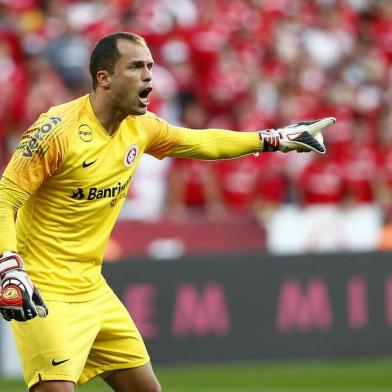 PORTO ALEGRE, RS, BRASIL, 09-09-2018 - GreNal de número 417 válido pelo campeonato brasileiro série A no Beira-Rio. Na foto: Marcelo Lomba (FÉLIX ZUCCO/AGÊNCIA RBS)