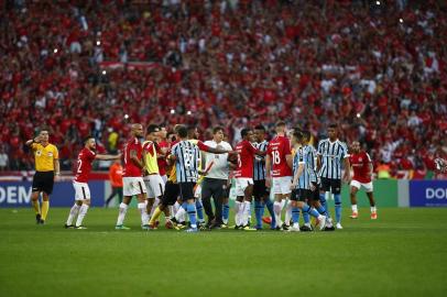 PORTO ALEGRE, RS, BRASIL, 09-09-2018 - Inter e Grêmio jogam o Gre-Nal 417 válido pelo campeonato brasileiro série A no Beira-Rio (FÉLIX ZUCCO/AGÊNCIA RBS)