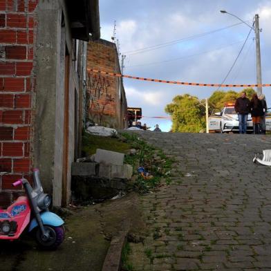  CAXIAS DO SUL, RS, BRASIL, 31/07/2018Homicídio no bairro 1º de Maio. (Lucas Amorelli/Agência RBS)